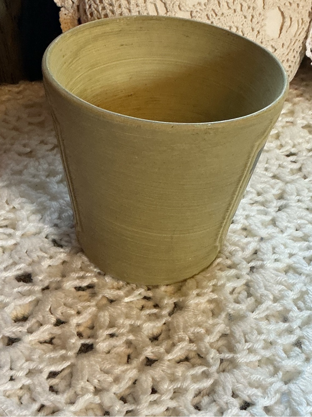 Hand-Painted Red Apple Decorative Planter - Picture 3 of 5